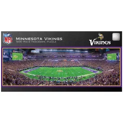 Minnesota Vikings Stadium Panoramic 1000-Piece Puzzle