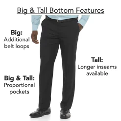 Big & Tall Haggar Travel Classic-Fit Performance Suit Pants -Clearance Sales Store 2571518 ALT3