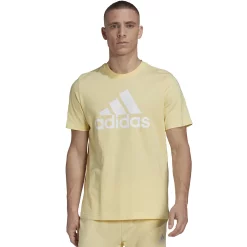 Men's adidas Classic Badge of Sport Tee -Clearance Sales Store 2592871 Almost Yellow