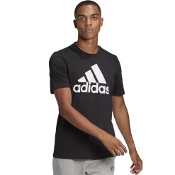 Men's adidas Classic Badge of Sport Tee -Clearance Sales Store 2592871 Black
