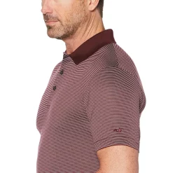 Big & Tall Grand Slam Off Course Regular-Fit Striped Performance Golf Polo -Clearance Sales Store 3114981 ALT5