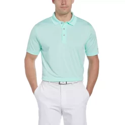 Big & Tall Grand Slam Off Course Regular-Fit Striped Performance Golf Polo -Clearance Sales Store 3114981 Carnival Glass