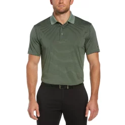 Big & Tall Grand Slam Off Course Regular-Fit Striped Performance Golf Polo -Clearance Sales Store 3114981 Laurel Wreath