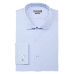 Men's Van Heusen Slim-Fit Traveler Hidden Button-Down Collar Dress Shirt -Clearance Sales Store 3117049 Mist