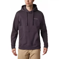 Men's Columbia Viewmont II Logo Graphic Hoodie -Clearance Sales Store 3227611 Dark Purple