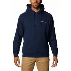 Men's Columbia Viewmont II Logo Graphic Hoodie -Clearance Sales Store 3227611 Navy