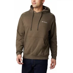 Men's Columbia Viewmont II Logo Graphic Hoodie -Clearance Sales Store 3227611 Olive Green Heather