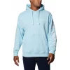 Men's Columbia Viewmont II Logo Graphic Hoodie -Clearance Sales Store 3227611 Sky Blue