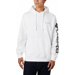 Men's Columbia Viewmont II Logo Graphic Hoodie -Clearance Sales Store 3227611 White
