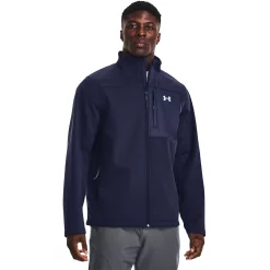 Men's Under Armour ColdGear® Infrared Shield Softshell Jacket -Clearance Sales Store 3231164 Midnight Navy
