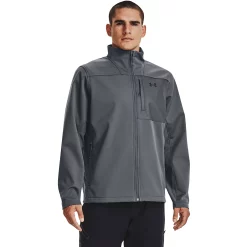 Men's Under Armour ColdGear® Infrared Shield Softshell Jacket -Clearance Sales Store 3231164 Pitch Gray