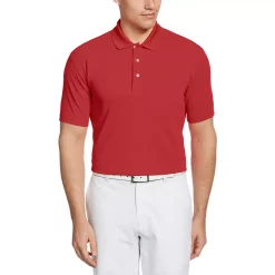 Big & Tall Grand Slam Off Course DriFlow Textured Golf Polo -Clearance Sales Store 3264851 Berry Wine