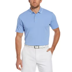 Big & Tall Grand Slam Off Course DriFlow Textured Golf Polo -Clearance Sales Store 3264851 Blue Coastline
