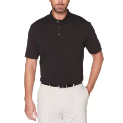 Big & Tall Grand Slam Off Course DriFlow Textured Golf Polo -Clearance Sales Store 3264851 Caviar