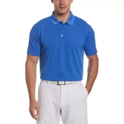 Big & Tall Grand Slam Off Course DriFlow Textured Golf Polo -Clearance Sales Store 3264851 Nebulas Blue