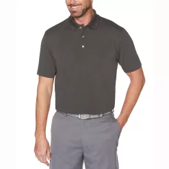 Big & Tall Grand Slam Off Course DriFlow Textured Golf Polo -Clearance Sales Store 3264851 Quiet Shade