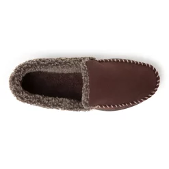 Men's Dearfoams Eli Microsuede Moccasin Slippers -Clearance Sales Store 3427390 ALT4
