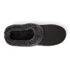 Men's Dearfoams Brendan Microfiber Suede Clog with Whipstitch Slipper -Clearance Sales Store 3427475 ALT4