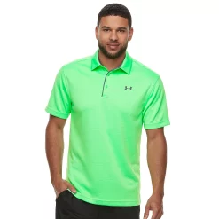 Men's Under Armour Tech Polo -Clearance Sales Store 3449868 Arena Green Rhino