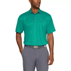 Men's Under Armour Tech Polo -Clearance Sales Store 3449868 Green Malachite