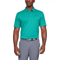 Men's Under Armour Tech Polo -Clearance Sales Store 3449868 Teal Rust