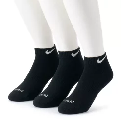 Men's Nike 3-pack Everyday Plus Cushion Low-Cut Training Socks