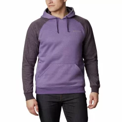 Men's Columbia Hart Mountain Hoodie -Clearance Sales Store 3595641 Purple Heather