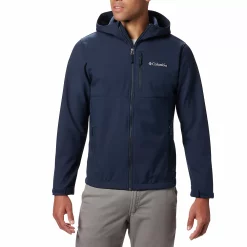 Men's Columbia Ascender Hooded Softshell Jacket -Clearance Sales Store 3595932 Collegiate Navy