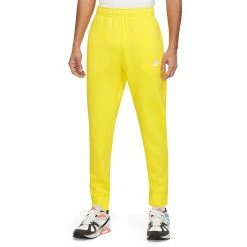 Big & Tall Nike Sportswear Club Fleece Jogger Pants -Clearance Sales Store 3602416 Yellow Strike