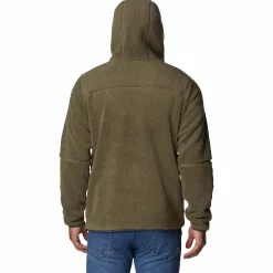 Men's Columbia Rugged Ridge Sherpa Quarter-Zip Pullover Hoodie -Clearance Sales Store 3606427 ALT