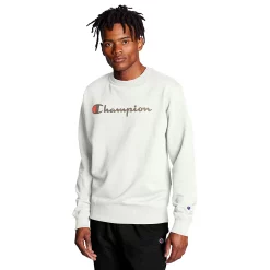 Men's Champion® Powerblend Fleece Sweatshirt -Clearance Sales Store 3614978 Natural