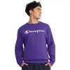 Men's ChampionĀ® Powerblend Fleece Sweatshirt 1 Men's ChampionĀ® Powerblend Fleece Sweatshirt -Clearance Sales Store 3614978 Purple