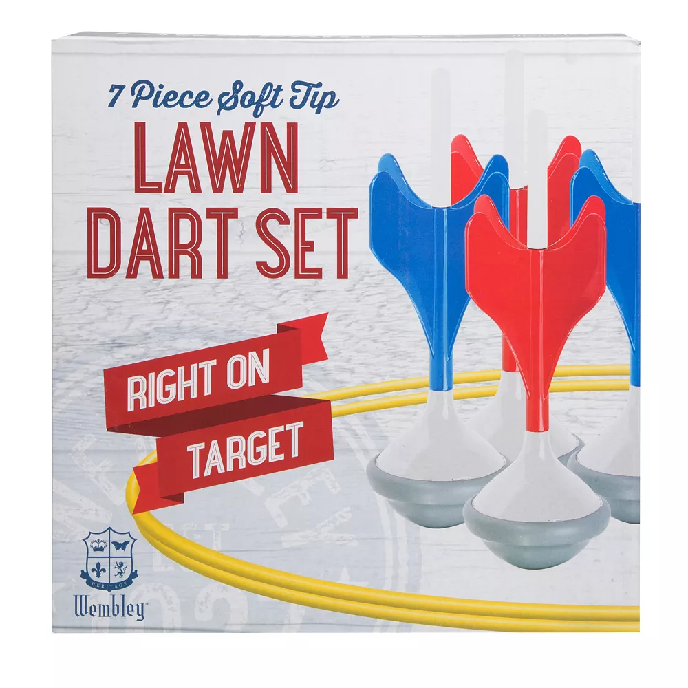 Wembley 7-piece Soft Tip Lawn Dart Set 3 Wembley 7-piece Soft Tip Lawn Dart Set