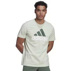 Big & Tall adidas Logo Tee -Clearance Sales Store 3652880 Linen Green