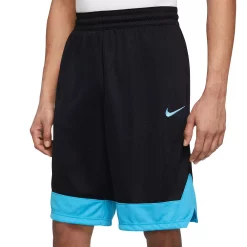 Men's Nike Dri-FIT Icon Basketball Shorts -Clearance Sales Store 3698449 Black Baltic Blue