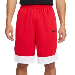 Men's Nike Dri-FIT Icon Basketball Shorts -Clearance Sales Store 3698449 University Red White