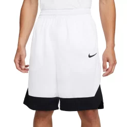 Men's Nike Dri-FIT Icon Basketball Shorts -Clearance Sales Store 3698449 White Black