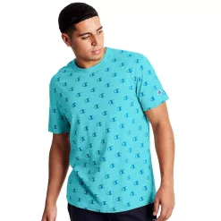 Men's Champion® Sportstyle Logo Tee -Clearance Sales Store 3824842 Blue Horizon
