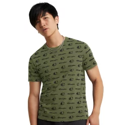 Men's Champion® Sportstyle Logo Tee -Clearance Sales Store 3824842 Little Script Olive