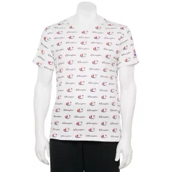 Men's Champion® Sportstyle Logo Tee -Clearance Sales Store 3824842 Little Script White
