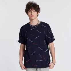 Men's Champion® Sportstyle Logo Tee -Clearance Sales Store 3824842 Navy