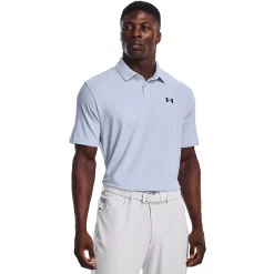 Big & Tall Under Armour Performance Golf Polo -Clearance Sales Store 3869057 Oxford Blue