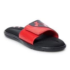 Under Armour Ignite VI Men's Slide Sandals 14 Under Armour Ignite VI Men's Slide Sandals -Clearance Sales Store 3880968 Black Red