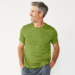 Men's Tek Gear® Dry Tek Tee -Clearance Sales Store 3932637 Artillery Green Pine