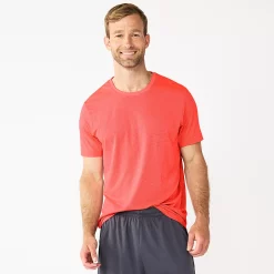 Men's Tek Gear® Dry Tek Tee -Clearance Sales Store 3932637 Melon Flare