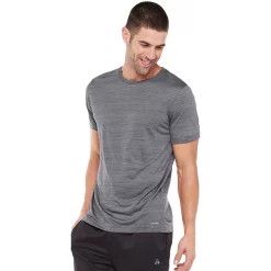Men's Tek Gear® Dry Tek Tee -Clearance Sales Store 3932637 Smokey Slate Hawk Gray