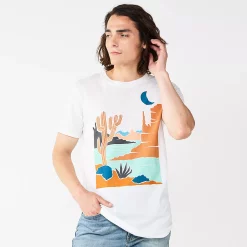 Men's Sonoma Goods For Life® Supersoft Graphic Tee -Clearance Sales Store 3946927 Backyard Canyon