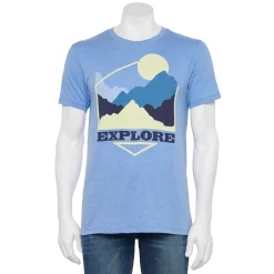 Men's Sonoma Goods For Life® Supersoft Graphic Tee -Clearance Sales Store 3946927 Blue Explorer