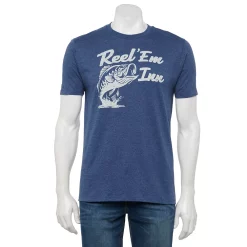 Men's Sonoma Goods For Life® Supersoft Graphic Tee -Clearance Sales Store 3946927 Blue Heather Mountain