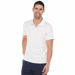 Men's Tek Gear® DryTek Polo -Clearance Sales Store 3996367 Modern White
